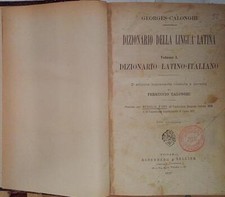 Georges calonghi dizionario usato  Fonte Nuova