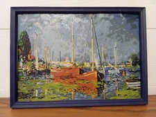 Acrylique carton. marine d'occasion  Bois-Guillaume