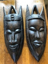Afrikanische holzmasken perfek gebraucht kaufen  Markt Indersdorf