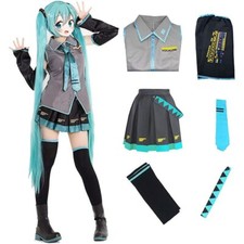 Costume cosplay miku usato  Spedire a Italy