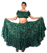 Gonna zingara verde usato Gonna zingara verde usato  Spedire a Italy