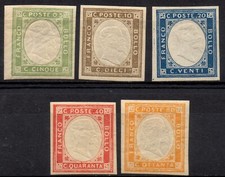 francobolli province napoletane usato  Firenze