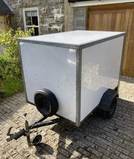 Box trailer white for sale Box trailer white for sale  PENZANCE