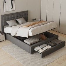Modern polsterbett 140x200cm gebraucht kaufen  Bremen