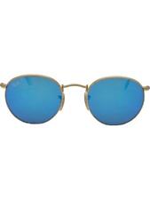 Óculos de sol Ray-Ban RB3447 unissex redondo dourado fosco/azul espelho comprar usado  Enviando para Brazil