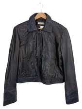 Stefanel damen lederjacke gebraucht kaufen  Deutschland