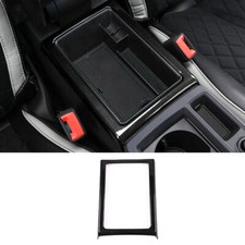 Para Audi Q3 2019-2022 preto brilhante console central apoio de braço caixa painel tampa acabamento comprar usado  Enviando para Brazil