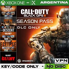 Call of Duty: Black Ops 3 Season Pass DLC apenas Xbox One / X|S Key ARGENTINA ☑VPN, usado comprar usado  Enviando para Brazil