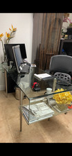 Glass desk solid for sale  Melbourne Beach