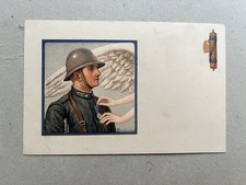 Cartolina militare istituto usato  Saronno