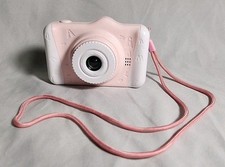 Usado, Câmera infantil brinquedo digital rosa com cartão microSD de 32GB! Bateria recarregável! comprar usado  Enviando para Brazil