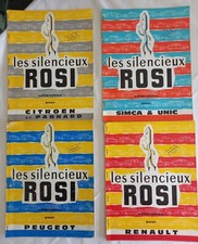 Catalogues silencieux rosi d'occasion  Saintes