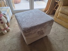 Pouffe footstool storage for sale  NOTTINGHAM