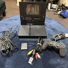 Console PS2 Slim com pacote de monitor de tela LCD portátil Intec testado funcionando comprar usado Console PS2 Slim com pacote de monitor de tela LCD portátil Intec testado funcionando comprar usado  Enviando para Brazil