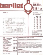 Berliet gbh 6x4 d'occasion  Les Bordes
