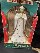 Vtg illuminated angel for sale  Long Valley