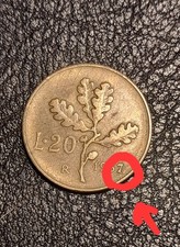 Moneta lire molto usato  Torrita Tiberina