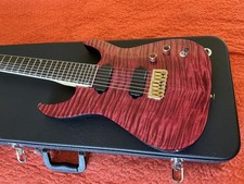 Guitarra refinada Jackson JS32-7 Dinky 7 cordas 5A encaracolada bordo chama drop top comprar usado Guitarra refinada Jackson JS32-7 Dinky 7 cordas 5A encaracolada bordo chama drop top comprar usado  Enviando para Brazil