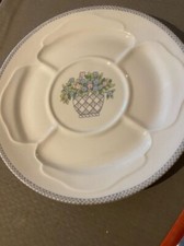 Assiettes fondue porcelaine d'occasion  Montfort-le-Gesnois