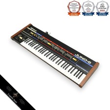 Teclado sintetizador analógico polifônico Roland JUNO-6 61 teclas 6 vozes JUNO6 testado comprar usado  Enviando para Brazil