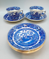 Burleighware blue willow for sale  MIRFIELD