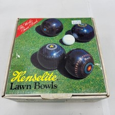 Henselite lawn bowls for sale  WELLING