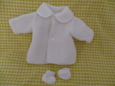 Manteau blanc chaussons d'occasion  Goderville