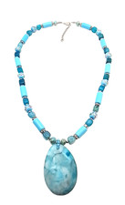 Larimar glass murano for sale  SPALDING