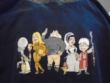 PRESENTE PROMOCIONAL RARO EQUIPE American Dad HOODIE família cara raposa desenho animado moletom ROGER, usado comprar usado  Enviando para Brazil
