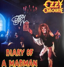 DIÁRIO AUTOGRAFADO ASSINADO DE UM VINIL LOUCO OZZY OSBOURNE, usado comprar usado  Enviando para Brazil