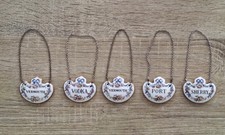 Set etichette ceramica usato Set etichette ceramica usato  Arona