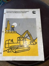Cummins operation maintenance for sale  RHYL