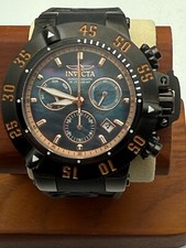 Usado, INVICTA Subaqua Noma III relógio cronógrafo preto/ouro rosa colorido, nova bateria comprar usado  Enviando para Brazil