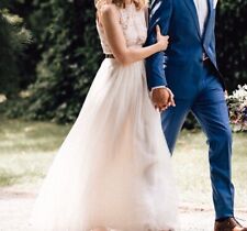 Brautkleid seide kaviar gebraucht kaufen  Leverkusen
