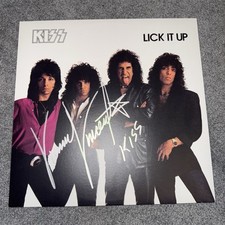Disco de Vinil Vinnie Vincent AUTÓGRAFO ASSINADO KISS Lick It Up MUITO RARO, usado comprar usado  Enviando para Brazil