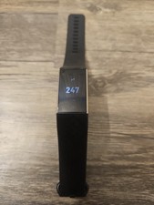 Fitbit Charge 3 rastreador de atividade física - faixa extra grafite/preta comprar usado  Enviando para Brazil