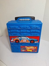 Usado, Vintage 1997 Hot Wheels 100 Estojo de Transporte Rolante para Carro com Alça Estendida e Carros comprar usado  Enviando para Brazil