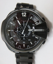 Diesel XL DZ4283 "ONLY THE BRAVE" 10 barras cronógrafo mostrador preto e relógio de pulseira comprar usado  Enviando para Brazil