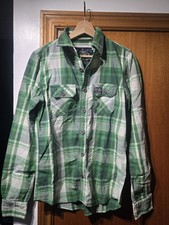 Mens green superdry for sale  DUNDEE