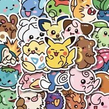 Adesivos Pokemon 50 peças anime estilo Kawaii faça você mesmo laptop bagagem skate telefone comprar usado  Enviando para Brazil