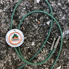 Jarritos Bottlecap Bolo Tie feito à mão cabo verde estilo ocidental presente exclusivo comprar usado  Enviando para Brazil
