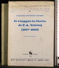 Viaggio italia tolstoj usato  Ariccia