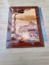Marquetry artwork coastal for sale Marquetry artwork coastal for sale  ORPINGTON