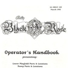 Bally black rose for sale  Riverside