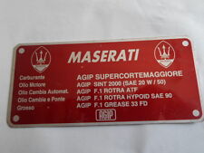 Maserati schild mexico gebraucht kaufen Maserati schild mexico gebraucht kaufen  Goch