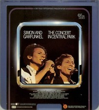 Simon & Garfunkel's Concert in Central Park (1981) CED Videodisc TESTED WORKING comprar usado  Enviando para Brazil