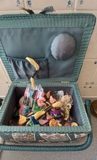 Vintage sewing basket for sale  CLACTON-ON-SEA