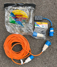 Camping 25m 240v for sale  WARWICK