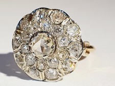 Anello antico diamanti usato  Roma