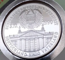 Gedenkmedaille deutschland ein gebraucht kaufen  Wolgast-Umland